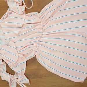 Charlotte Russe cold shoulder romper